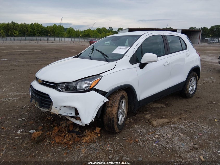 Vin: kl7cjnsb6hb228958, lot: 46064347, chevrolet trax ls 20172