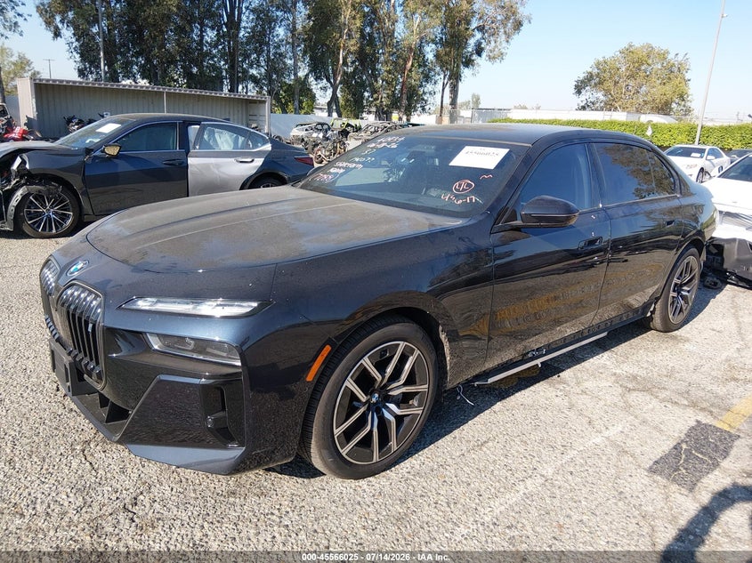Vin: wby53ej05pcl63717, lot: 46064354, bmw i7 xdrive60 20232