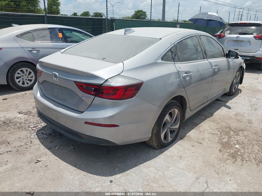 Vin: 19xze4f5xle007374, lot: 46064369, honda insight ex 20204