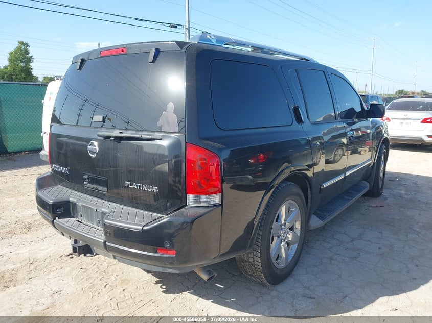 Vin: 5n1aa0ndxen606313, lot: 46064383, nissan armada platinum/sl/sv 20144