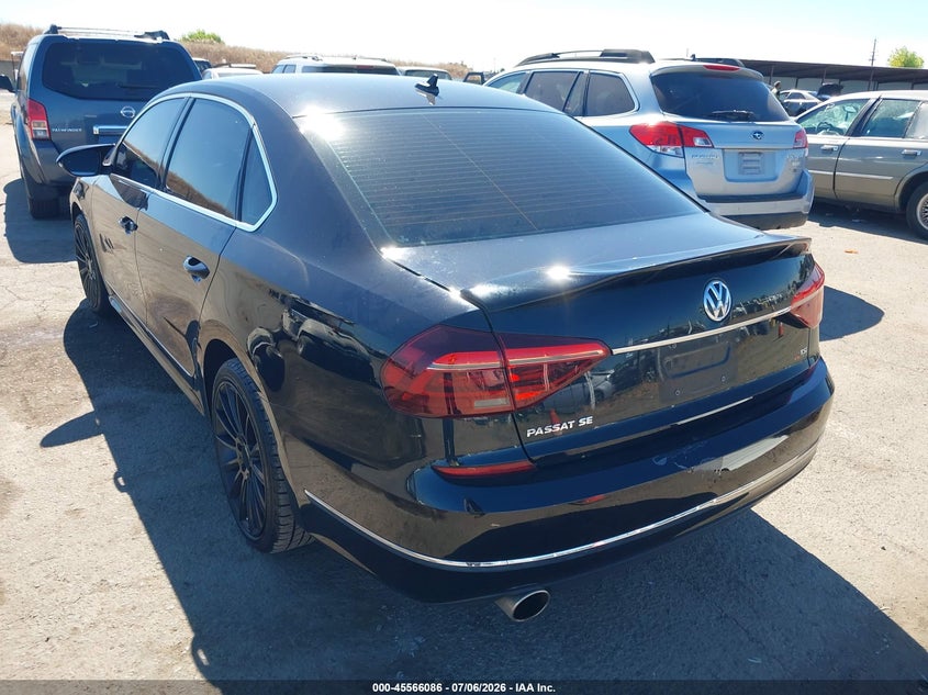 2017 VOLKSWAGEN PASSAT auction photo 3