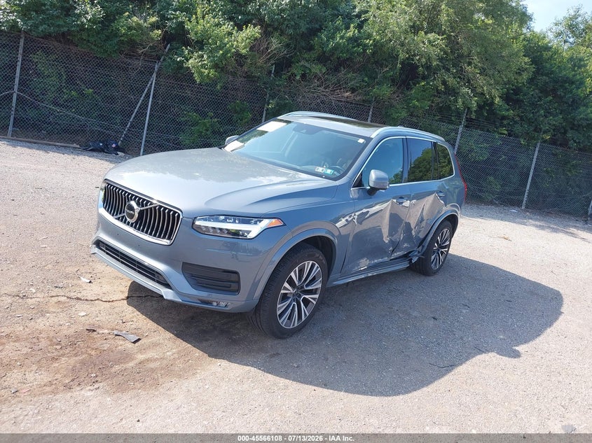 2022 Volvo Xc90 T6 Momentum 7 Passenger VIN: YV4A22PK3N1835428 Lot: 45566108