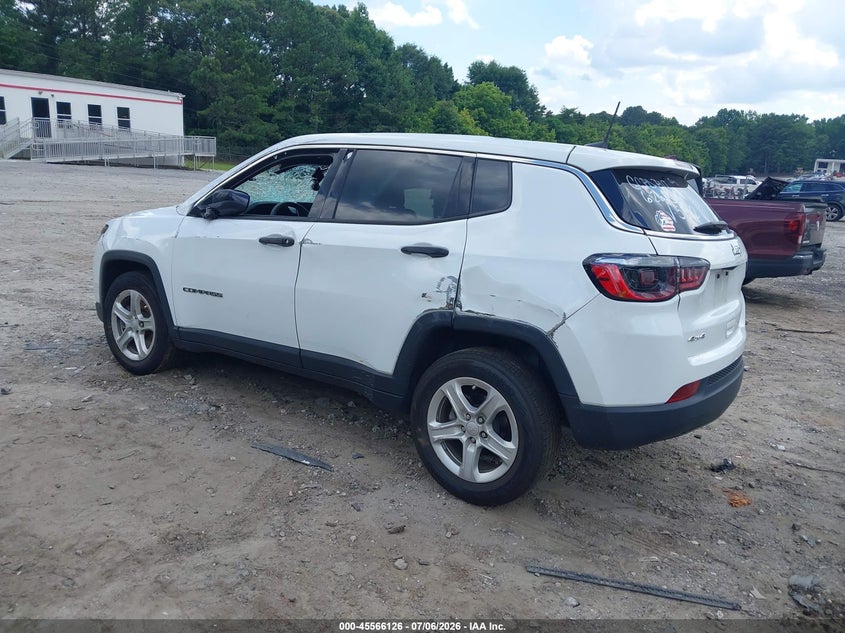 Vin: 3c4njdan3pt535860, lot: 46064455, jeep compass sport 4x4 20233