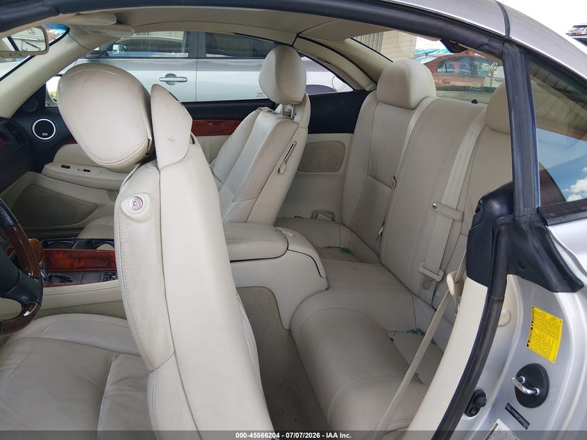 2006 LEXUS SC 430 auction photo 8