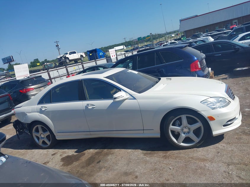 2011 Mercedes-Benz S 550 VIN: WDDNG7BB3BA396615 Lot: 45566211