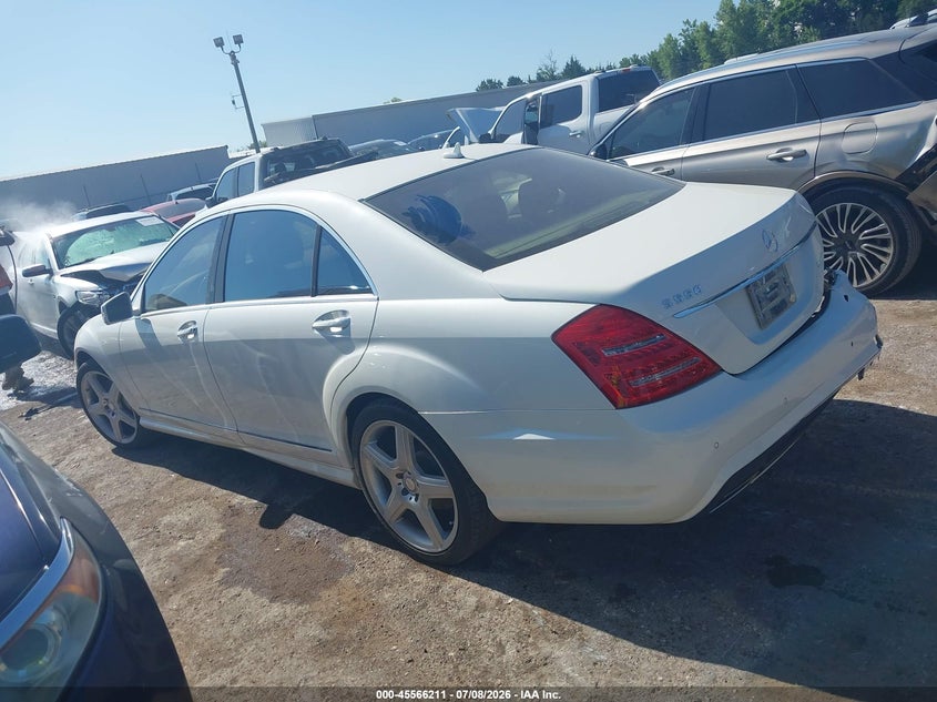 2011 Mercedes-Benz S 550 VIN: WDDNG7BB3BA396615 Lot: 45566211