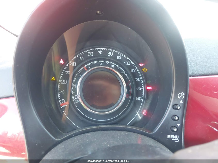 2013 Fiat 500 Sport VIN: 3C3CFFBR6DT514667 Lot: 45566212