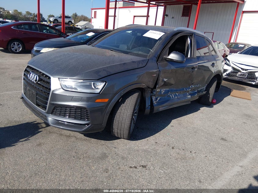 Vin: wa1bccfs8jr035385, lot: 46064557, audi q3 2.0t premium 20182