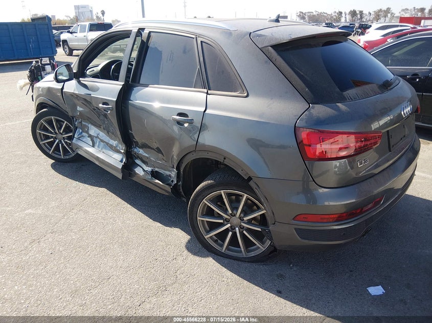 Vin: wa1bccfs8jr035385, lot: 46064557, audi q3 2.0t premium 20183