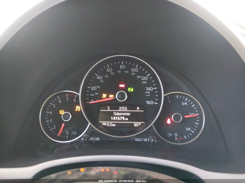 2012 Volkswagen Beetle Turbo VIN: 3VWVA7AT7CM641908 Lot: 45566236