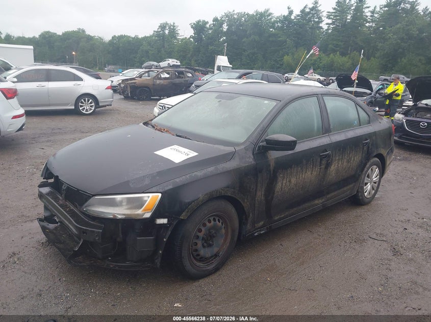 2014 Volkswagen Jetta 2.0l S 3VW2K7AJ9EM331101 photo 1