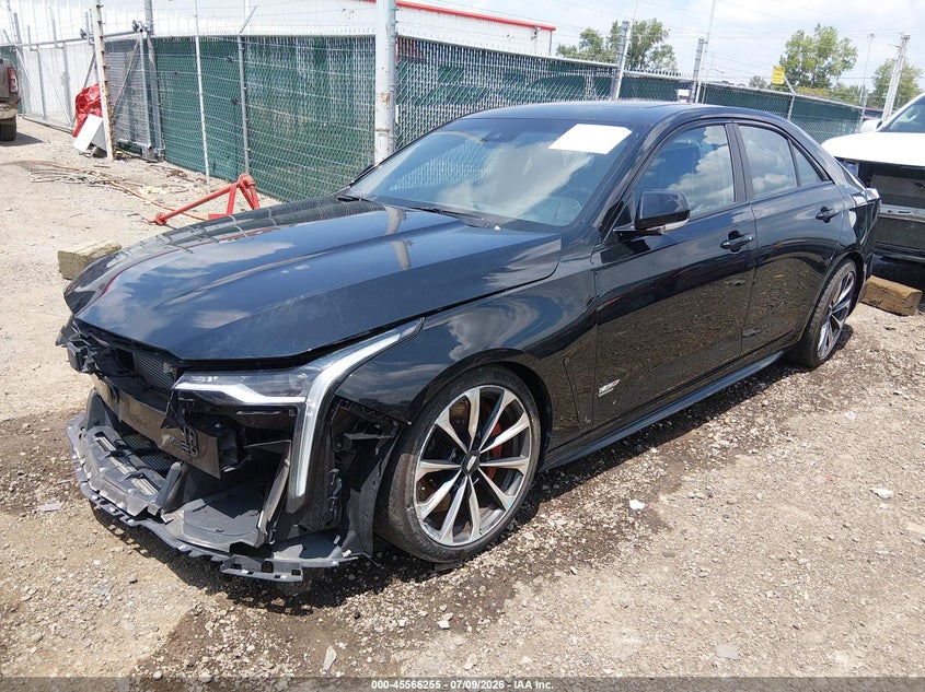 Vin: 1g6d75rp6s0410026, lot: 46064583, cadillac ct4-v v-series blackwing rwd 20252