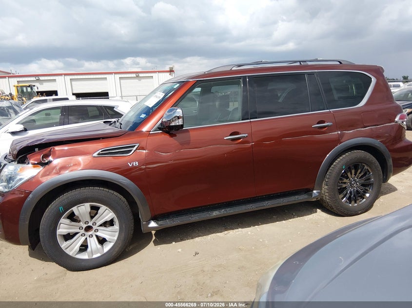 2018 Nissan Armada Platinum VIN: JN8AY2NF9J9333224 Lot: 45566269