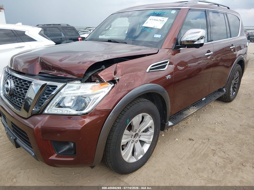 2018 Nissan Armada Platinum VIN: JN8AY2NF9J9333224 Lot: 45566269
