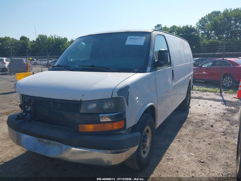 Vin: 1gczgfba3a1109432, lot: 46064642, chevrolet express 2500 work van 20102