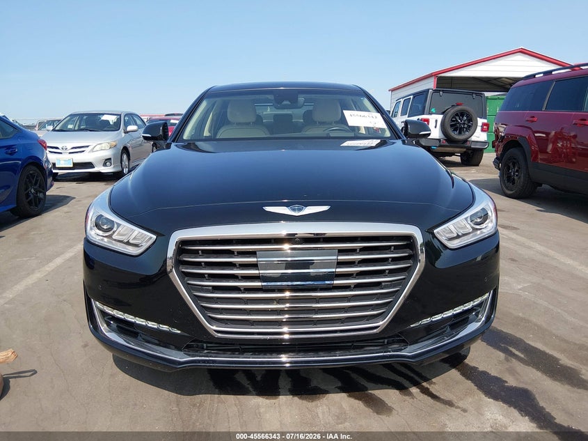 2017 Genesis G90 3.3T Premium VIN: KMHG34JA8HU025930 Lot: 45566343