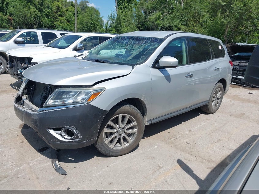 Vin: 5n1ar2mn7dc613342, lot: 46064714, nissan pathfinder s 20132