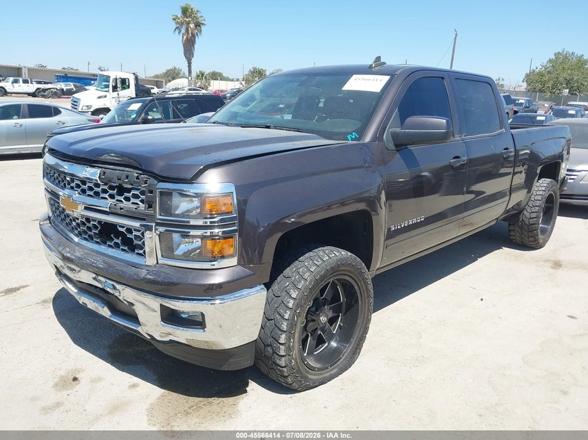 2015 Chevrolet Silverado, Front End, IAAI, VIN 3GCPCREC3FG141209 — photo 2
