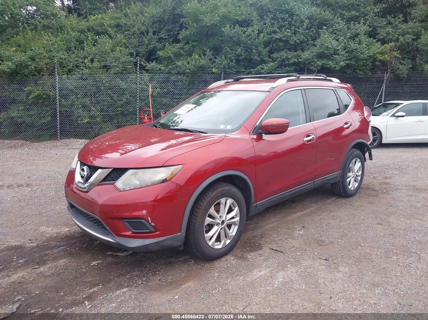 2016 NISSAN ROGUE auction photo 2