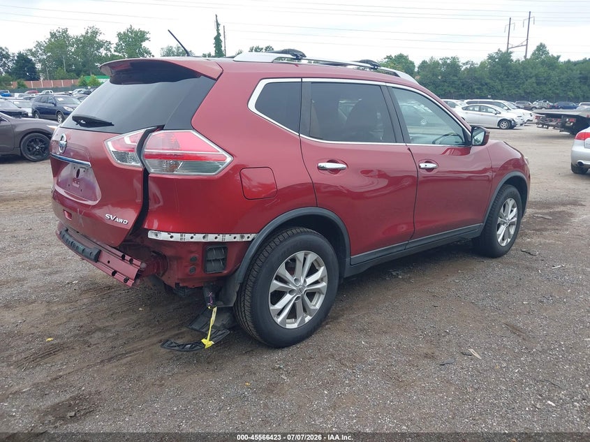 2016 NISSAN ROGUE auction photo 4