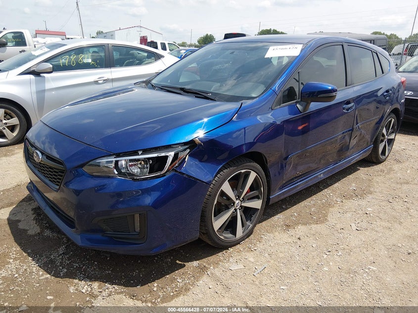 Vin: 4s3gtak68h1740933, lot: 46064757, subaru impreza 2.0i sport 20172