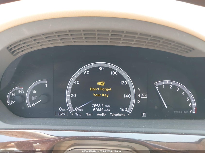 2013 Mercedes-Benz S 550 4Matic VIN: WDDNG9EB5DA509121 Lot: 45566441