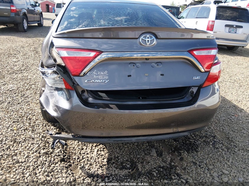 TOYOTA CAMRY 2016 VIN 4T1BF1FK5GU138878
