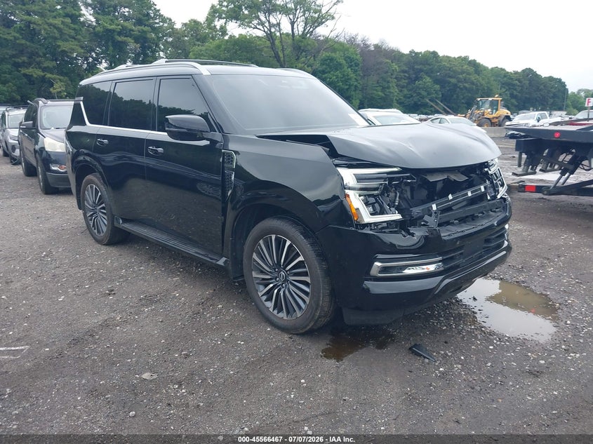 Vin: jn8ay3cc0s9201680, lot: 46064796, nissan armada platinum reserve 4wd 2025 img_1