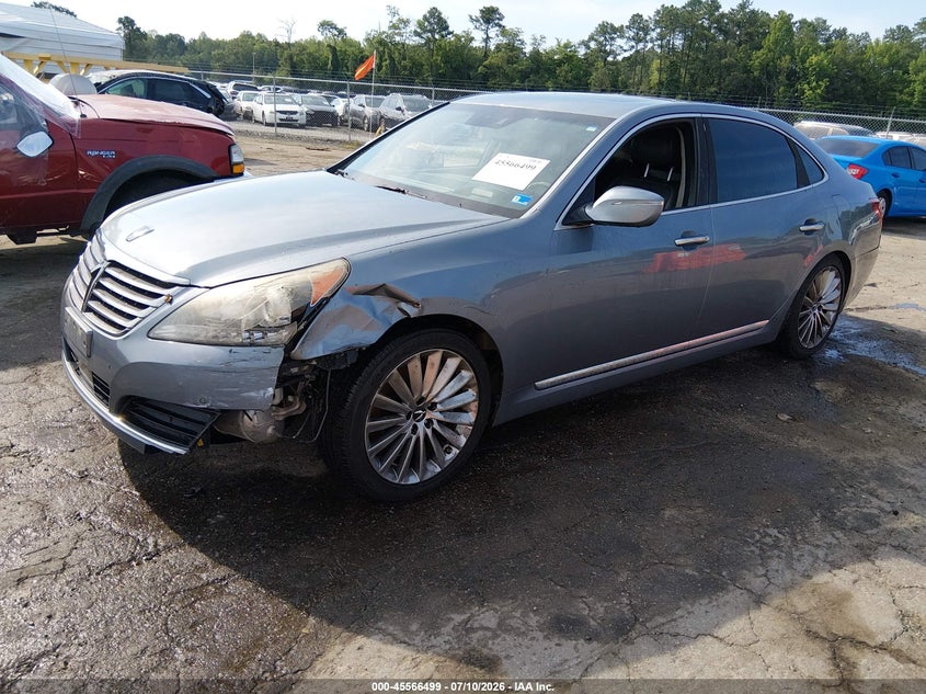 Vin: kmhgh4jh9fu098123, lot: 46064828, hyundai equus ultimate 20152