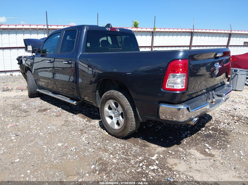 Vin: 1c6srfbt2ln162798, lot: 46064833, ram 1500 big horn  4x4 6'4 box 20203