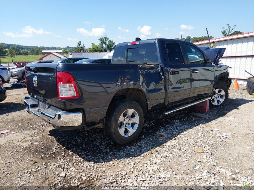 Vin: 1c6srfbt2ln162798, lot: 46064833, ram 1500 big horn  4x4 6'4 box 20204