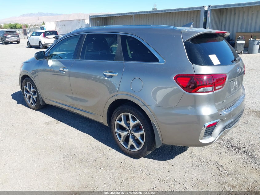 2019 KIA SORENTO auction photo 3