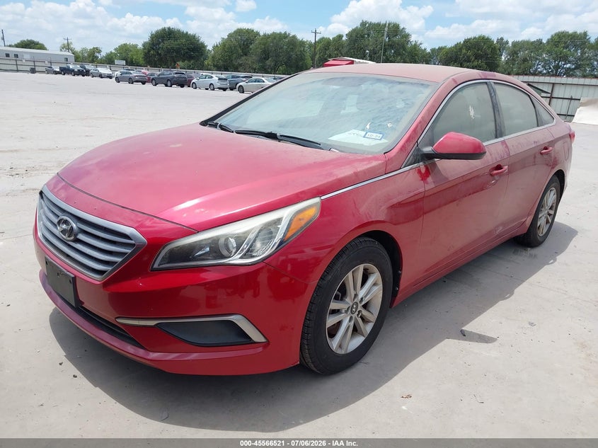 2017 Hyundai Sonata 5NPE24AF4HH444457 photo 1