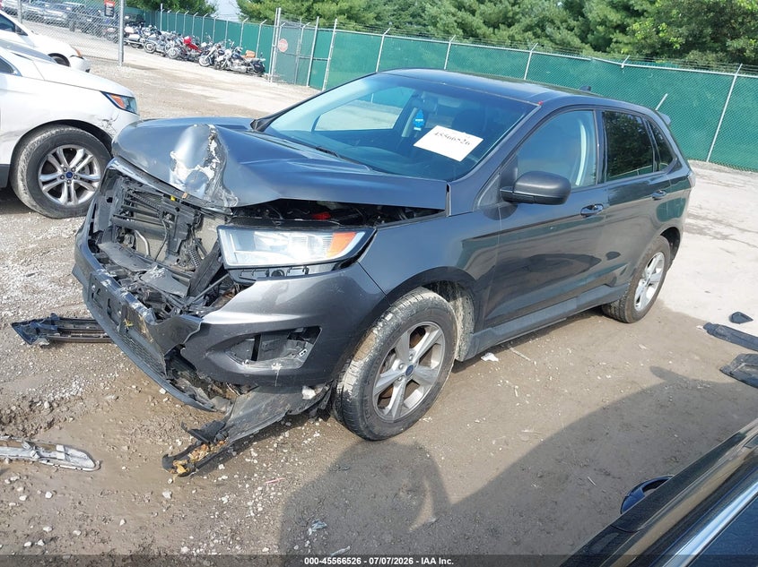 Vin: 2fmpk4g99gbc00318, lot: 46064855, ford edge se 20162