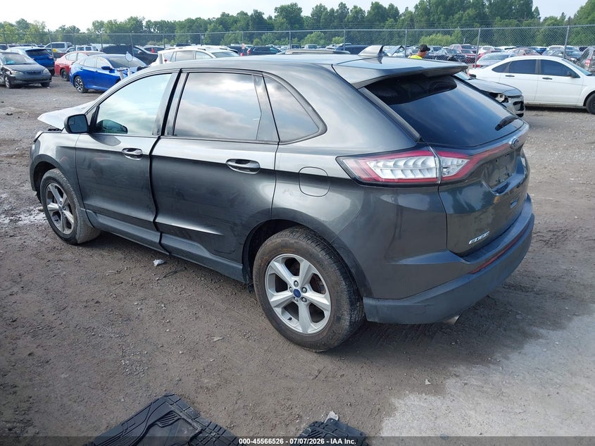 Vin: 2fmpk4g99gbc00318, lot: 46064855, ford edge se 20163
