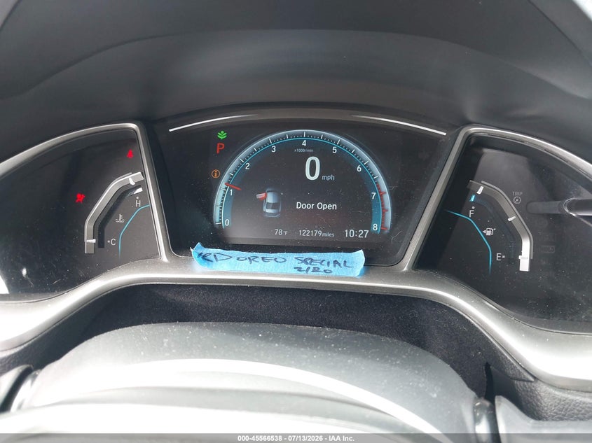2016 HONDA CIVIC auction photo 7
