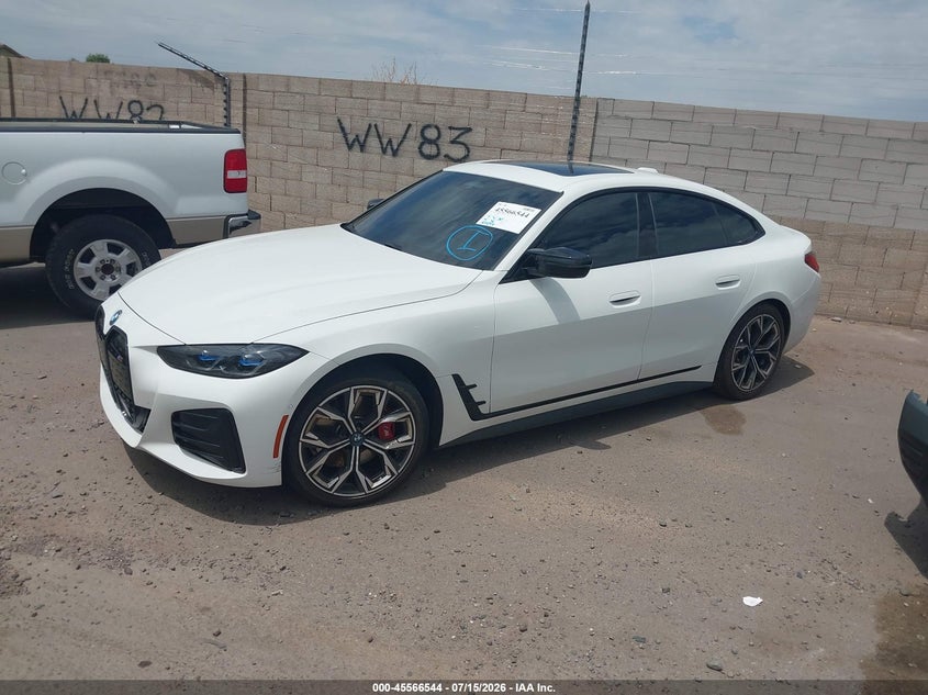 Vin: wby33aw07pfp30415, lot: 46064873, bmw i4 m50 20232