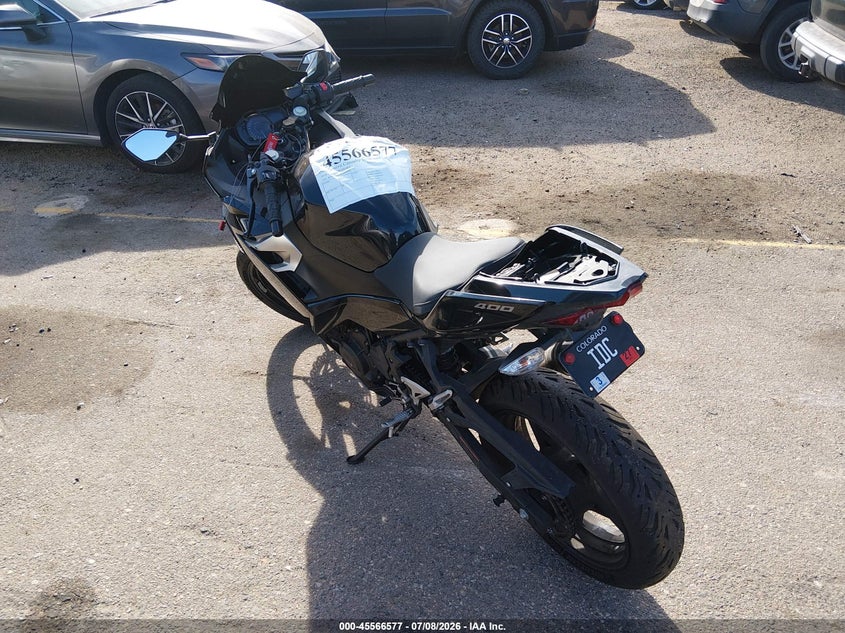 2019 KAWASAKI EX400 auction photo 3