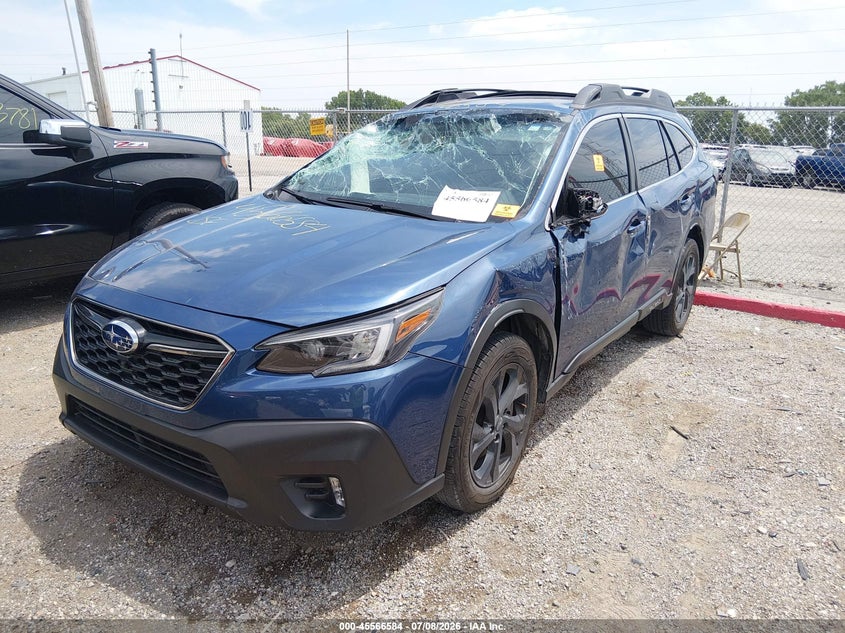 2022 Subaru Outback, Rollover, IAAI, VIN 4S4BTGLD7N3244043 — photo 2
