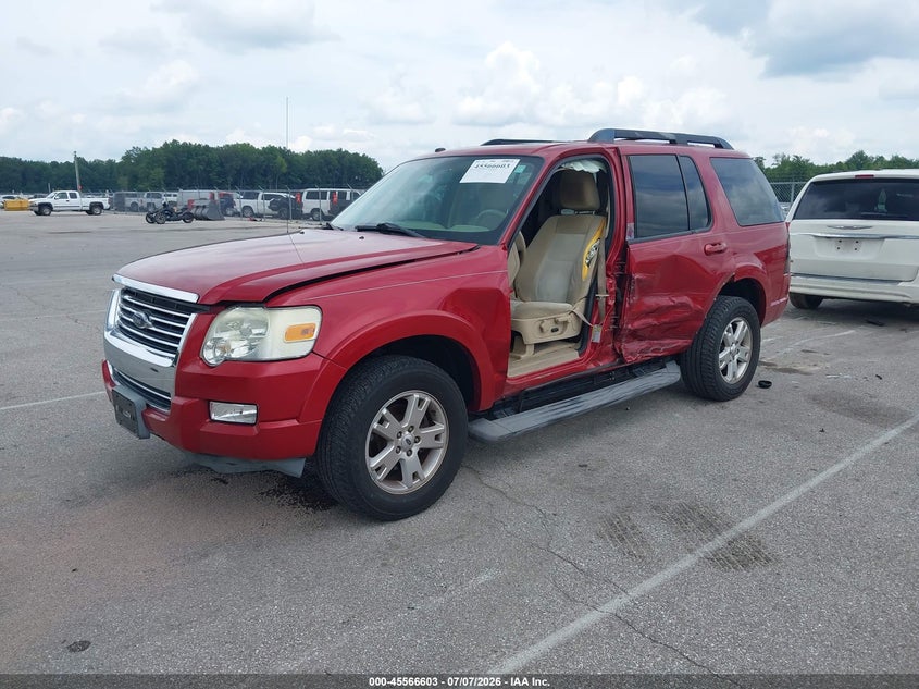 Vin: 1fmeu7de1aua46600, lot: 46064932, ford explorer xlt 20102
