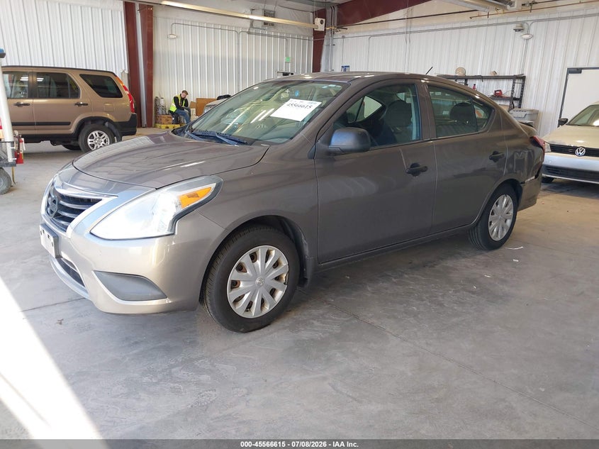 2015 Nissan Versa, Неизвестно, IAAI, VIN 3N1CN7AP3FL957448 — фото 2