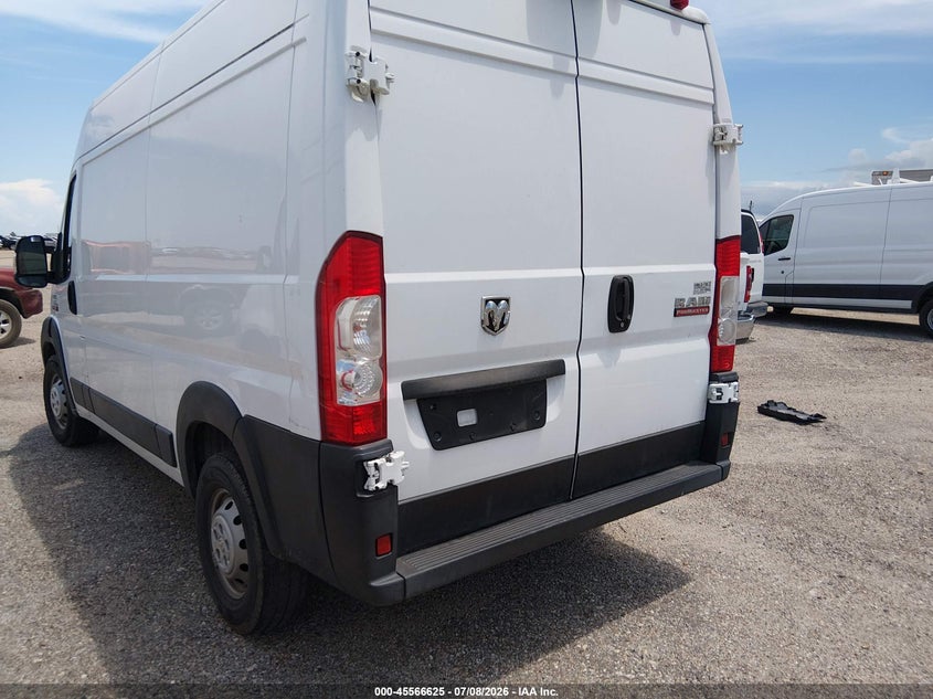 Vin: 3c6trvcg6ke539345, lot: 46064954, ram promaster 2500 high roof 136 wb 20193