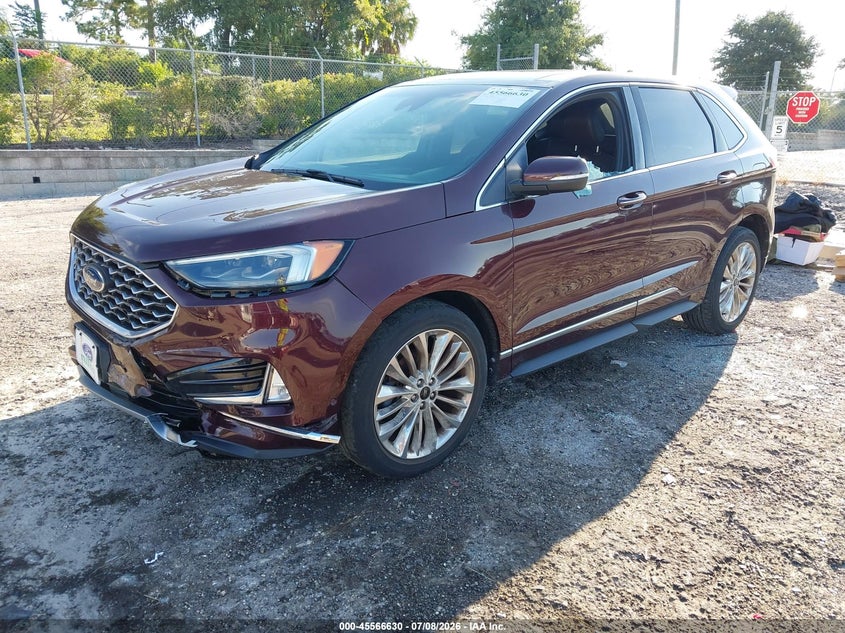 2020 Ford Edge, Оба бока, IAAI, VIN 2FMPK3K98LBB24098 — фото 2