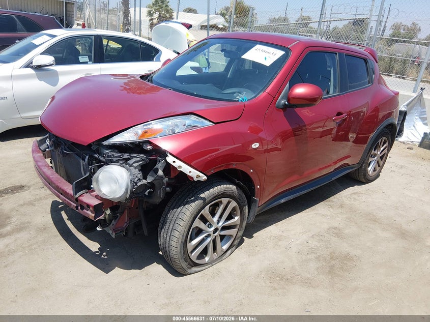 Vin: jn8af5mv7dt220301, lot: 46064960, nissan juke sv 20132