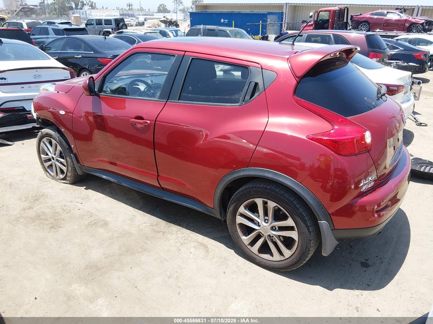 Vin: jn8af5mv7dt220301, lot: 46064960, nissan juke sv 20133