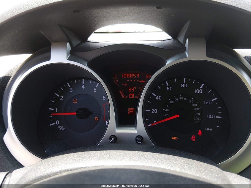 2013 Nissan Juke Sv VIN: JN8AF5MV7DT220301 Lot: 45566631