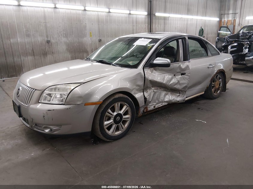 2008 Mercury Sable, Left Side, IAAI, VIN 1MEHM42W28G620091 — photo 2
