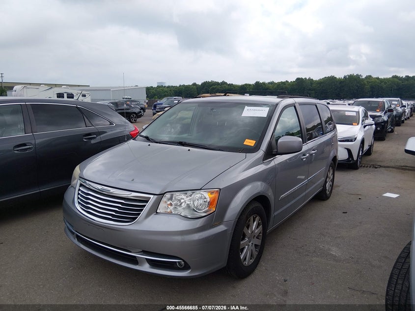 2013 Chrysler Town & Country, Удар ззаду, IAAI, VIN 2C4RC1BG4DR801945 — фото 2
