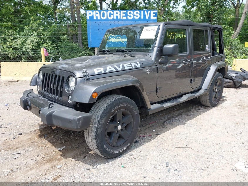 2018 JEEP WRANGLER JK UNLIMITED auction photo 2