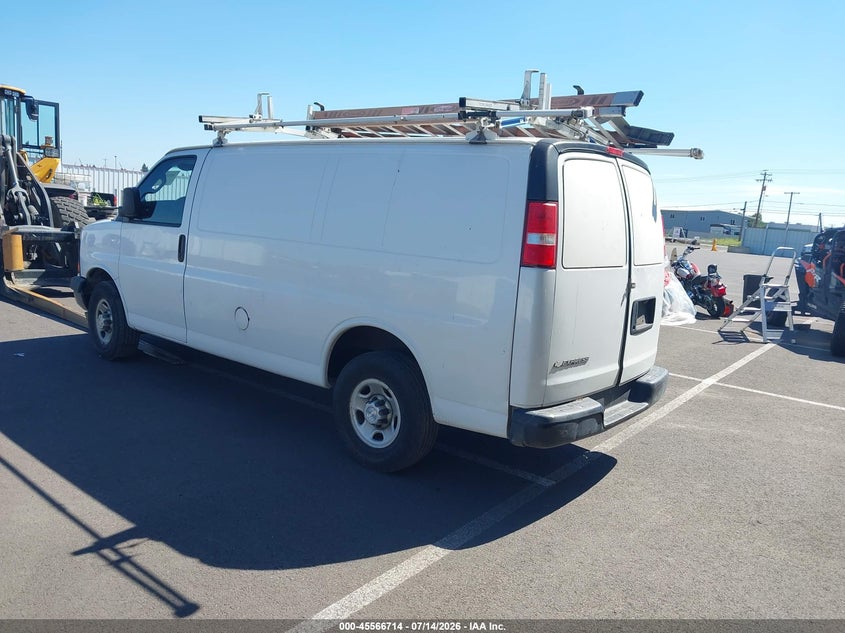 Vin: 1gcwgaff4h1100213, lot: 46065043, chevrolet express 2500 work van 20173